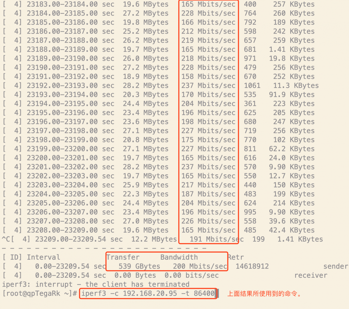 网络限速-测试-iperf3-client